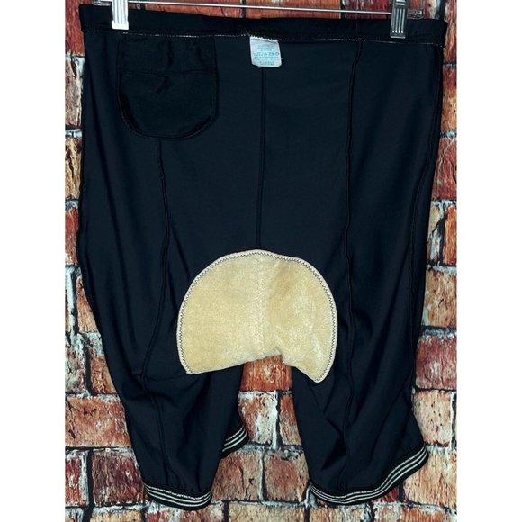 Bellwether Padded Cycling Shorts Black Hidden Pocket Women's XL Ride Bike - Picture 4 of 5